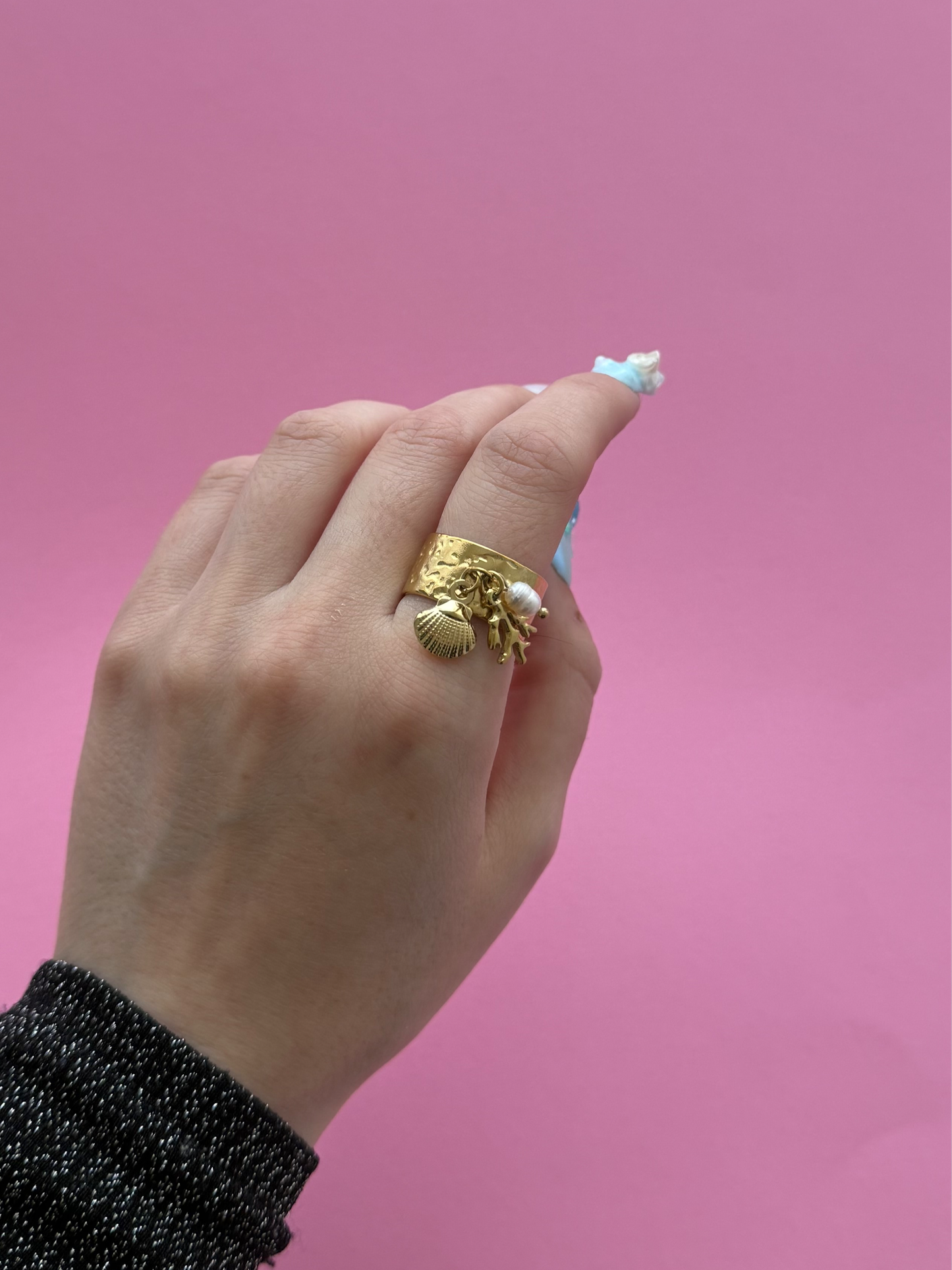 Bague corail