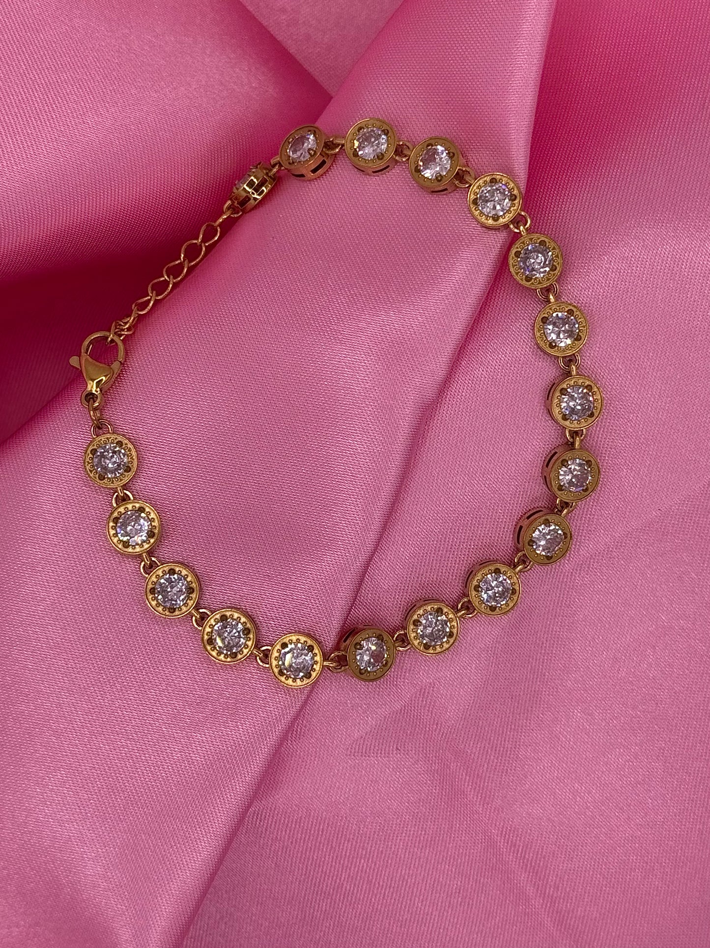 Bracelet strass rond