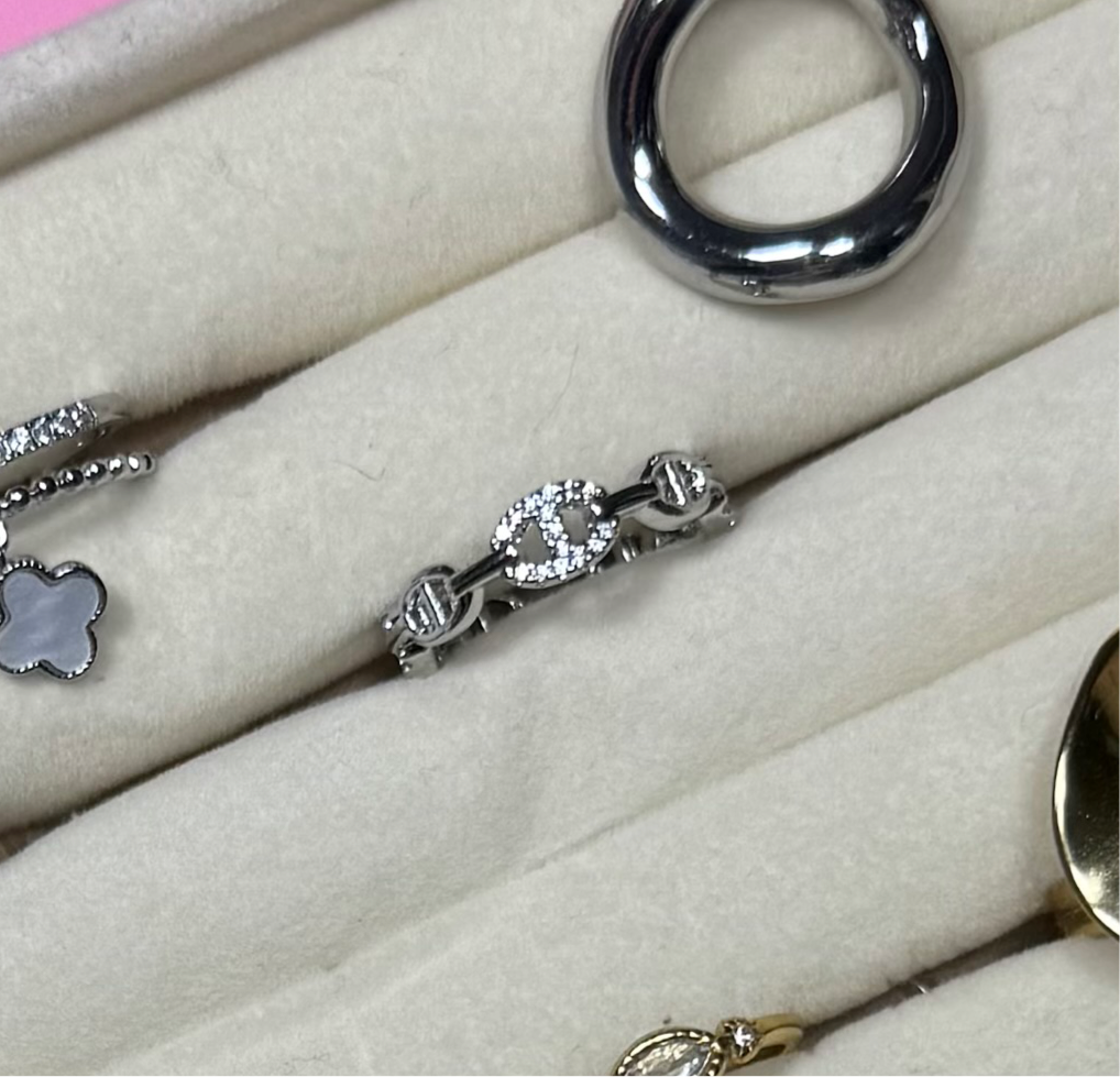 Bague chaîne