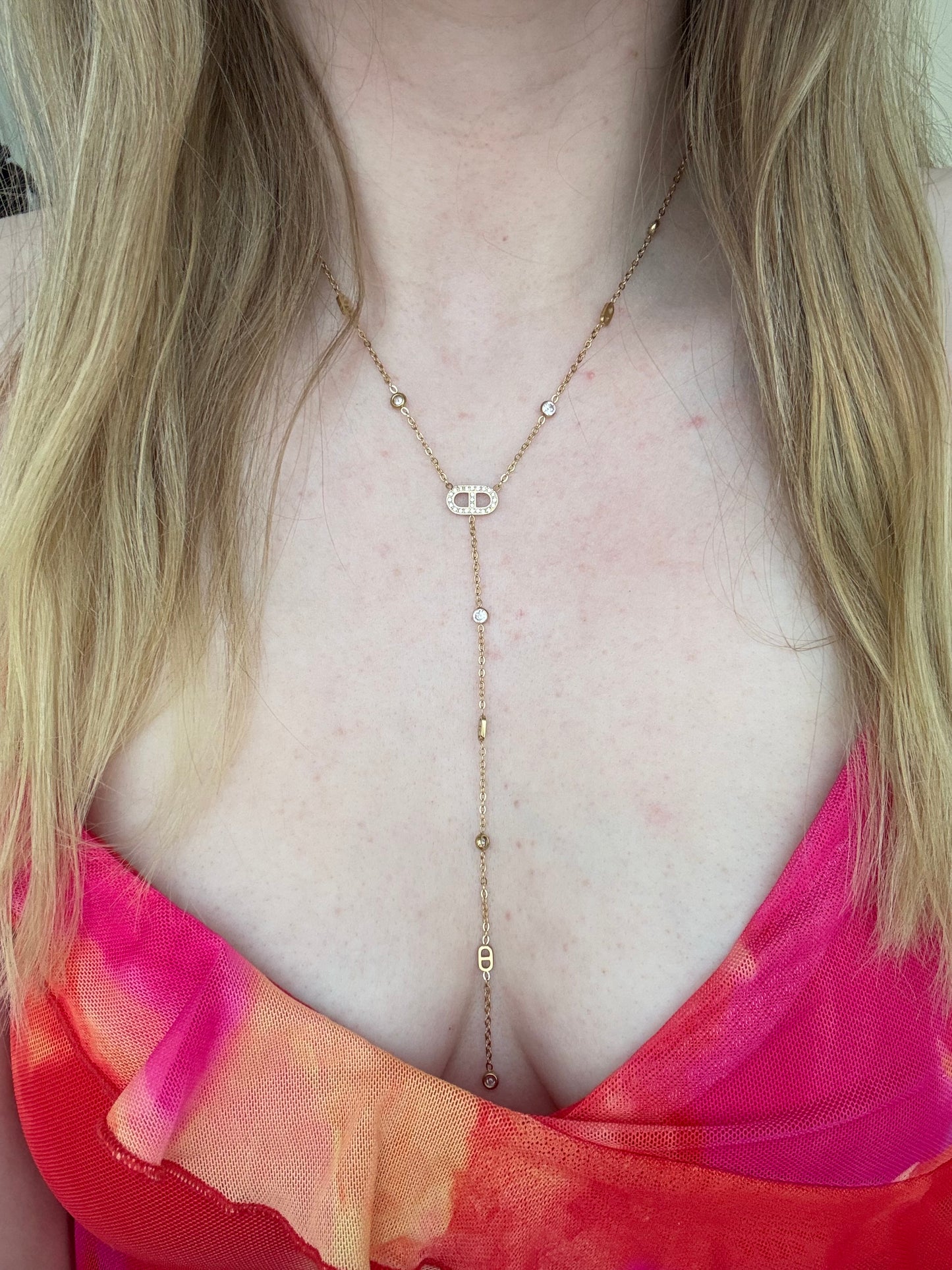 Collier strass
