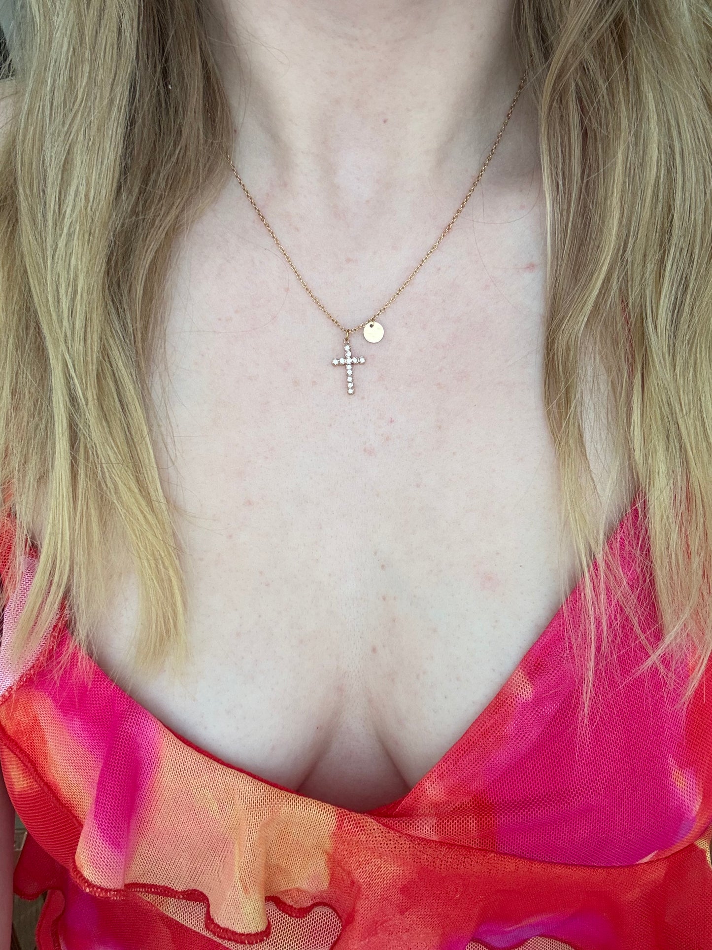 Collier croix