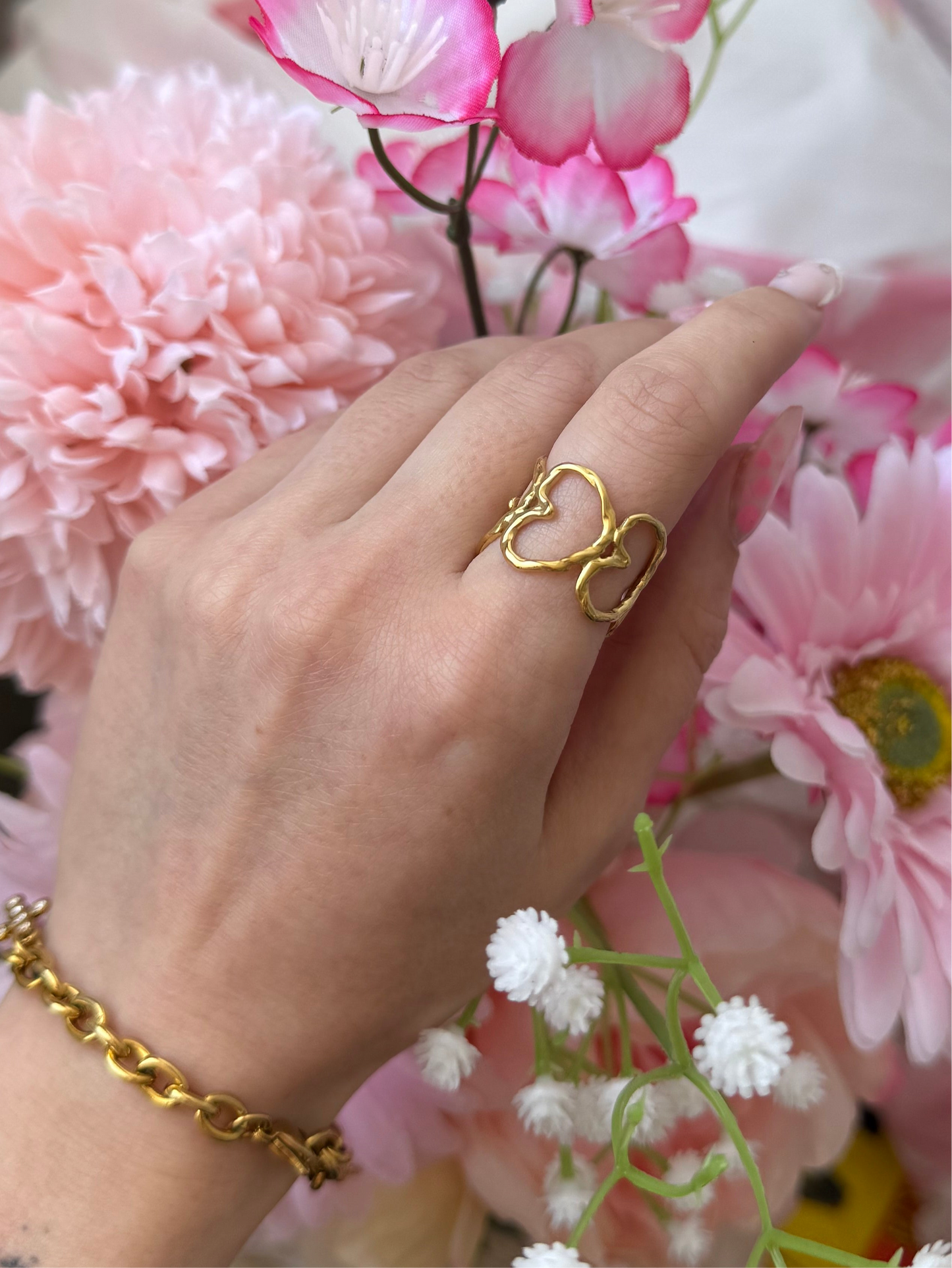 Bague cœur