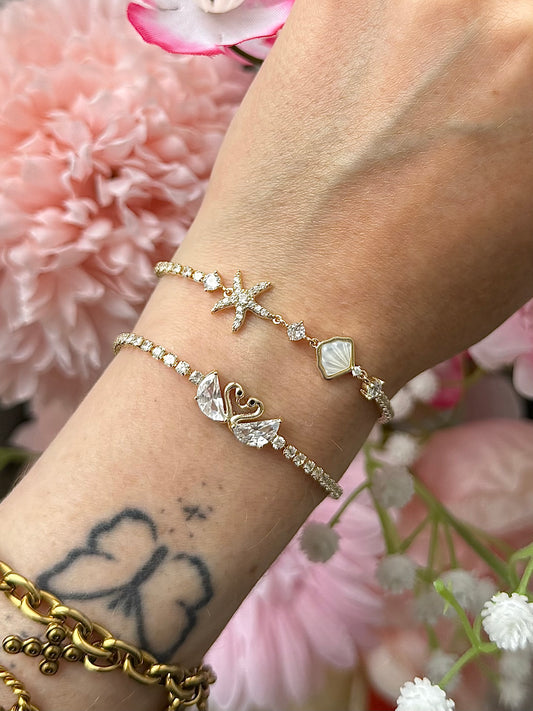 Bracelet cygne