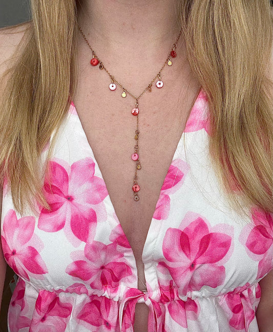 Collier rosa